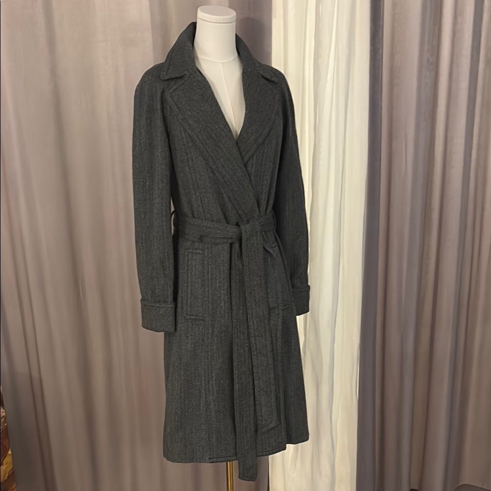 Marc Jacobs 100% virgin wool Elegant Gray Women's Coat, S